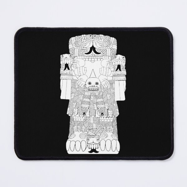 Item preview, Coatlicue - Aztec Mother of the Gods in White designed and sold by Aztectees.