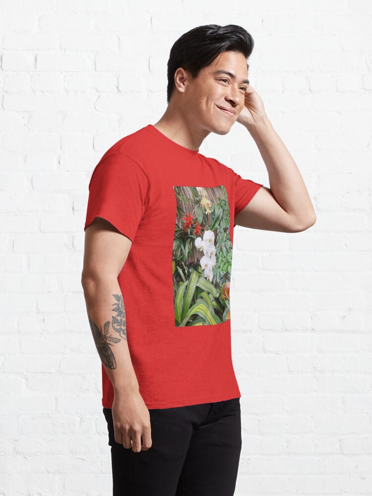 Thumbnail 5 of 7, Classic T-Shirt, Zoo Flowers designed and sold by Chrissy34780.
