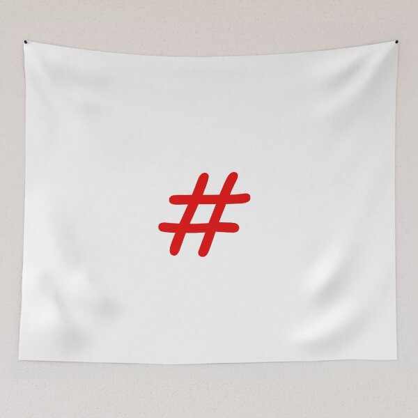 Item preview, Hashtag Red designed and sold by BillyBernie.
