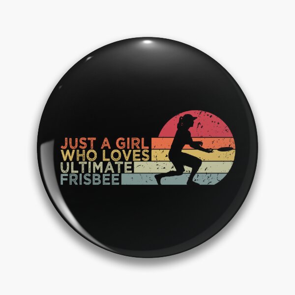 Item preview, Just A Girl Who Loves Ultimate Frisbee - Retro Ultimate Frisbee designed and sold by T-shirt For You.