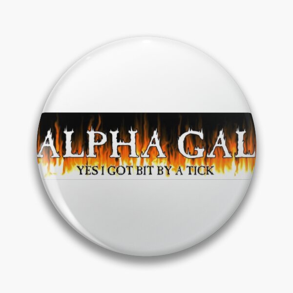 Item preview, alpha gal bumper sticker designed and sold by kendarue.