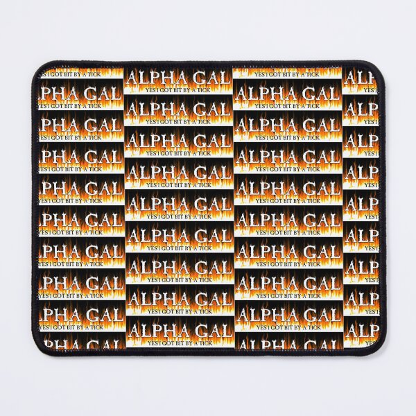 Item preview, alpha gal bumper sticker designed and sold by kendarue.