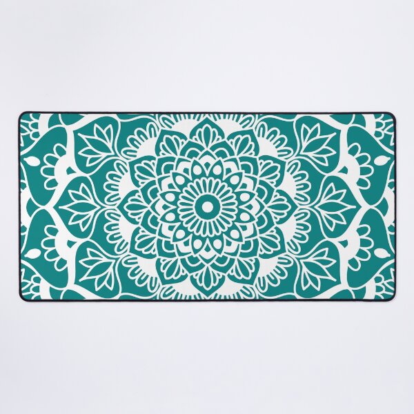 Item preview, Teal Mandala Kaleidoscope designed and sold by Julie Erin Designs.