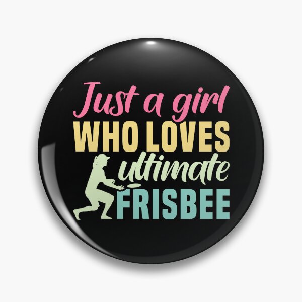 Artikelvorschau, Nur ein Mädchen, das Ultimate Frisbee liebt – Ultimate Frisbee für Frauen entworfen und verkauft von T-shirt For You.