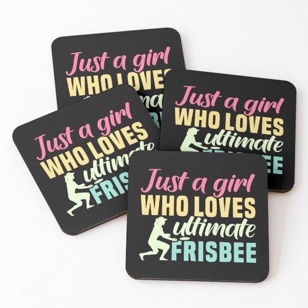 Item preview, Just A Girl Who Loves Ultimate Frisbee - Ultimate Frisbee For Women designed and sold by T-shirt For You.