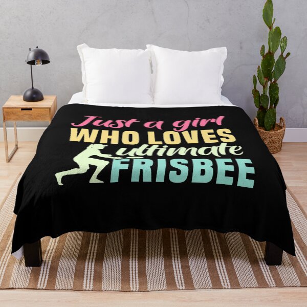 Item preview, Just A Girl Who Loves Ultimate Frisbee - Ultimate Frisbee For Women designed and sold by T-shirt For You.