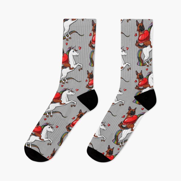 Item preview, German Shepherd Dog Riding Unicorn designed and sold by underheaven.