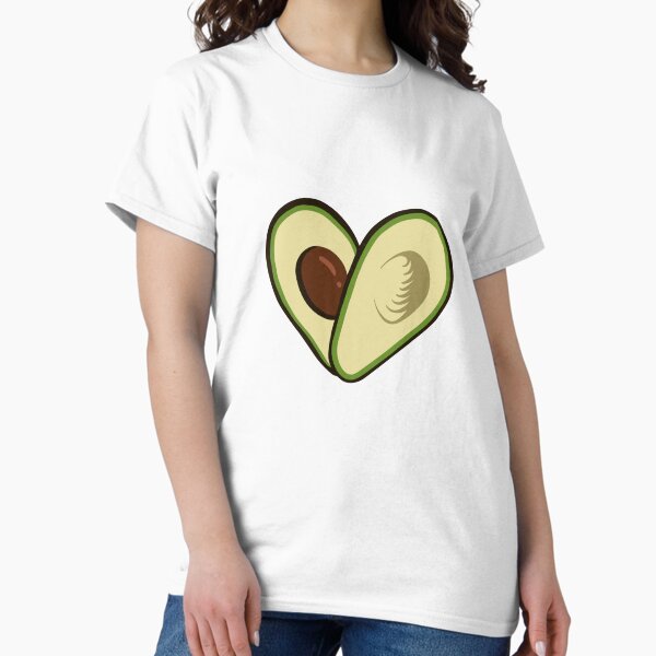 Avocado Heart Classic T-Shirt