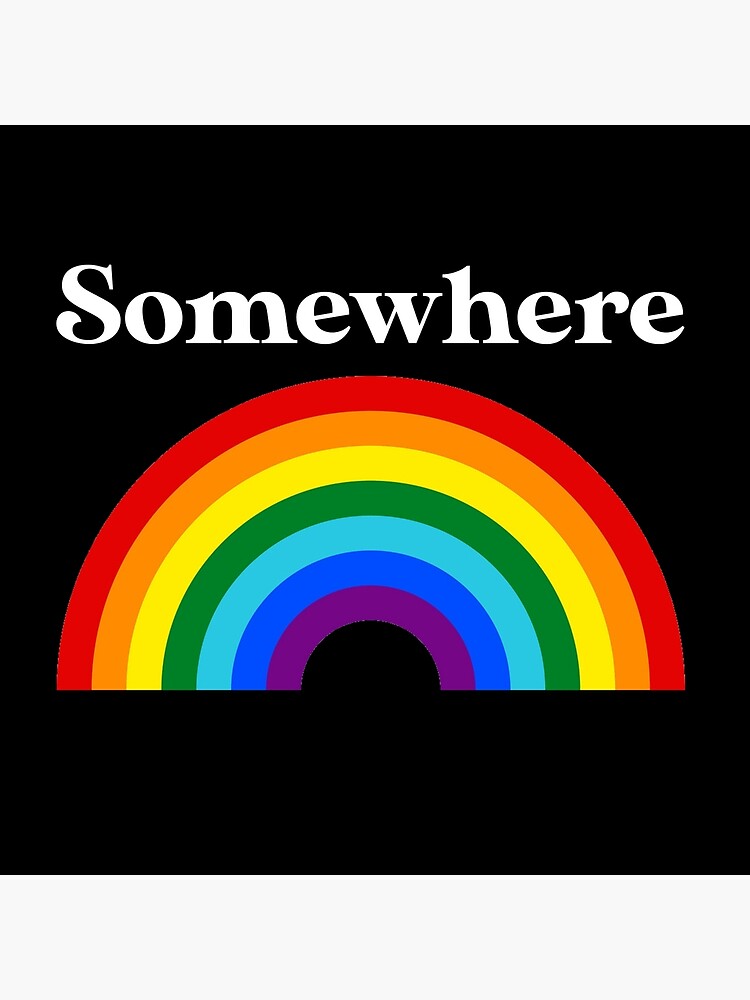 Póster «Rompecabezas de Rebus en algún lugar sobre el arcoíris» de