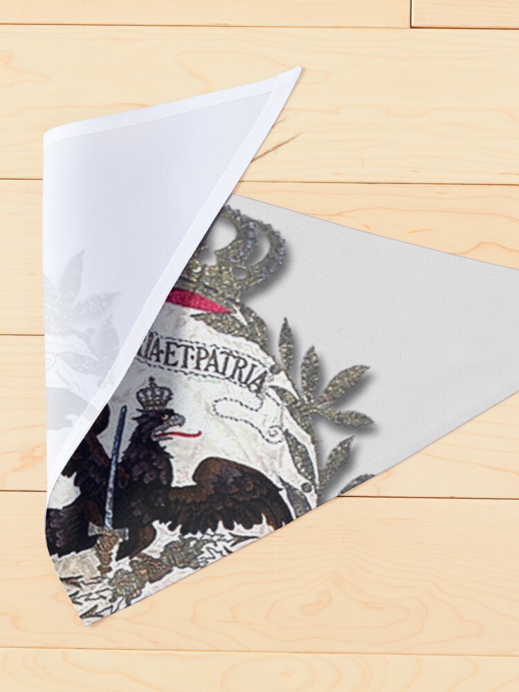 Alternate view of Kingdom of Prussia, Flag Design, 1741 Pet Bandana