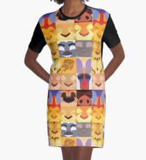 Lion Guard Minimalist T-Shirt Kleid