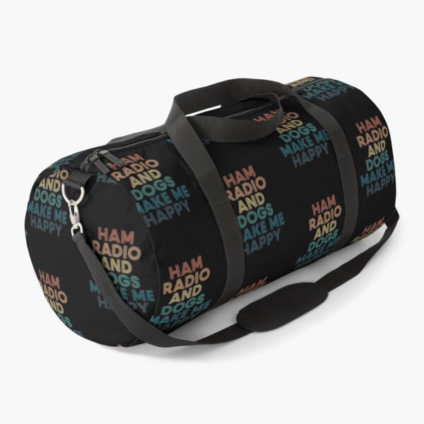 Item preview, Ham radio And Dogs Make Me Happy- Gift for Ham radio & Dogs Fans designed and sold by kindxinn.