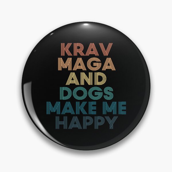 Item preview, Krav Maga And Dogs Make Me Happy- Gift for Krav Maga & Dogs Fans designed and sold by kindxinn.