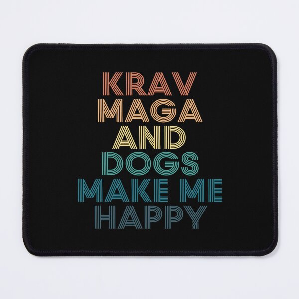 Item preview, Krav Maga And Dogs Make Me Happy- Gift for Krav Maga & Dogs Fans designed and sold by kindxinn.