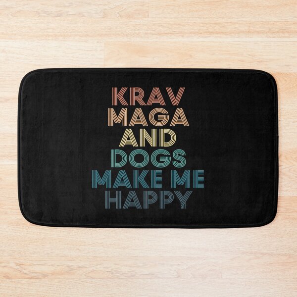Item preview, Krav Maga And Dogs Make Me Happy- Gift for Krav Maga & Dogs Fans designed and sold by kindxinn.