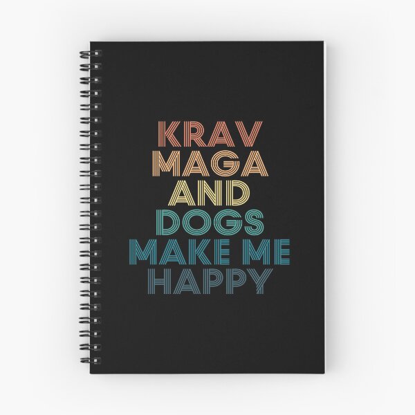 Item preview, Krav Maga And Dogs Make Me Happy- Gift for Krav Maga & Dogs Fans designed and sold by kindxinn.