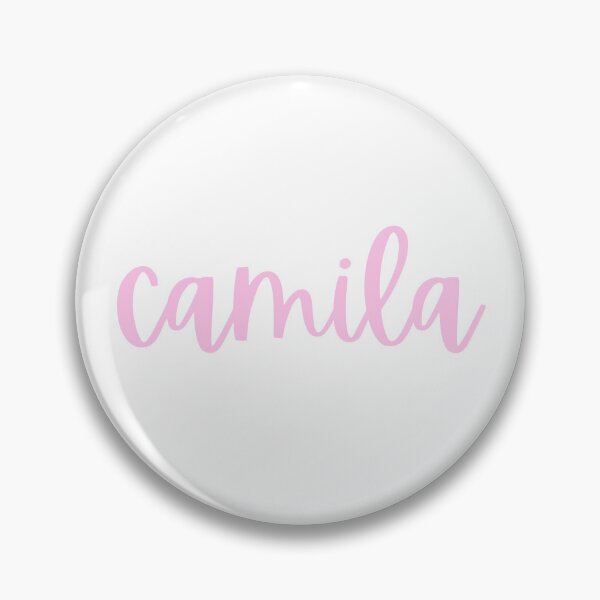 Artikelvorschau, Camila Name - Pink entworfen und verkauft von moxsto.