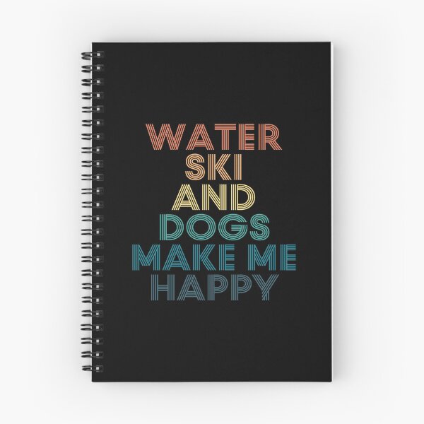Item preview, Water ski And Dogs Make Me Happy- Gift for Water ski & Dogs Fans designed and sold by kindxinn.