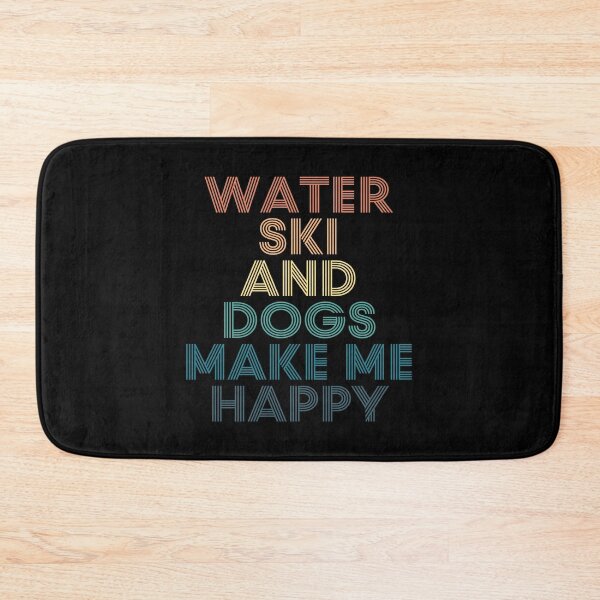 Item preview, Water ski And Dogs Make Me Happy- Gift for Water ski & Dogs Fans designed and sold by kindxinn.