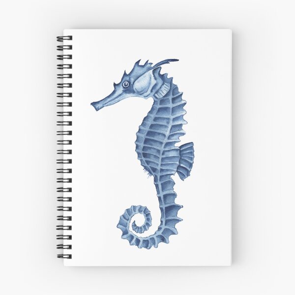Item preview, Blue watercolor seahorse. designed and sold by InnaPatiutko.