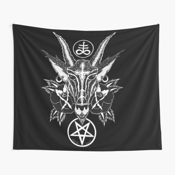 Item preview, Baphoment and Satanic Symbols - Art By Kev G designed and sold by ArtByKevG.