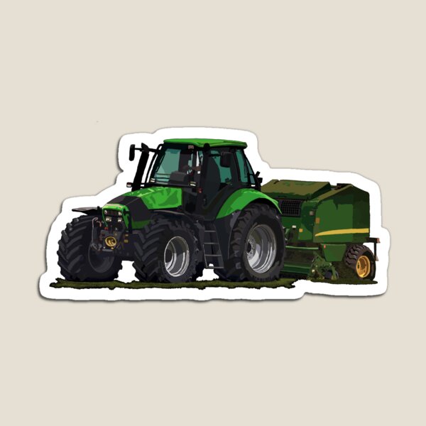 Lustiges Oldtimer Traktor Fan Geschenk Ich liebe' Sticker