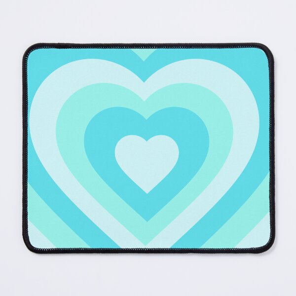 Item preview, Y2K Heart Aqua Blue designed and sold by tangelos.