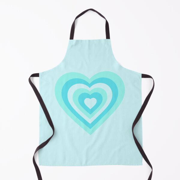 Item preview, Y2K Heart Aqua Blue designed and sold by tangelos.