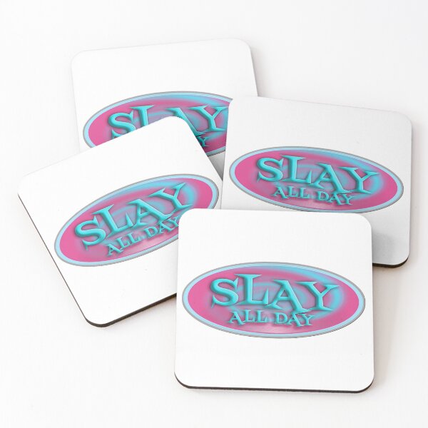 Item preview, Slay All Day Vending Decal Slogan Art designed and sold by mytshirtfort.