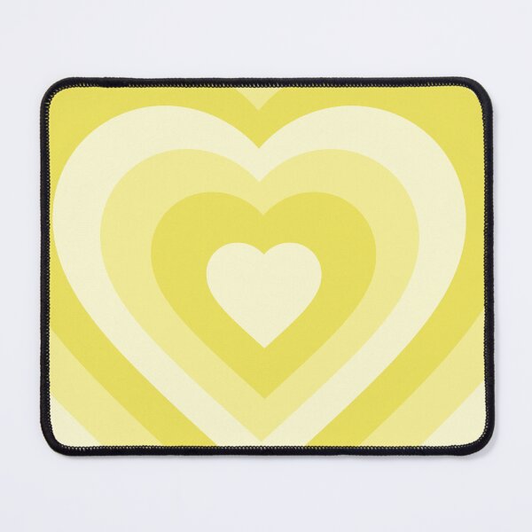 Item preview, Y2K Heart Bright Yellow designed and sold by tangelos.