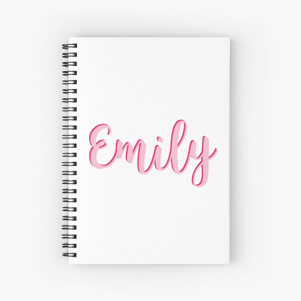 Emily Name Meaning Happiness: Lined College Ruled Personalized Notebook  With Name Gift For Emily Best Friend forever 8.5 x 11 in and 110 Pages  Matte Cover: Publishing, Bella Design Covers: 9798666425619: :  Books