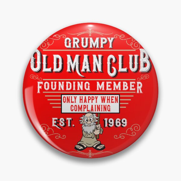 Item preview, Grumpy Old man Club designed and sold by Alema Art.