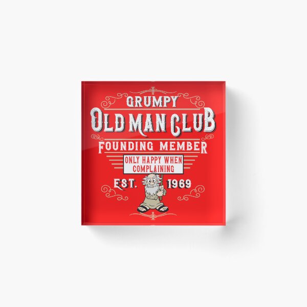 Item preview, Grumpy Old man Club designed and sold by Alema Art.