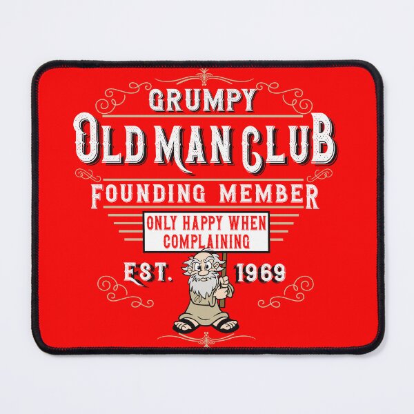 Item preview, Grumpy Old man Club designed and sold by Alema Art.