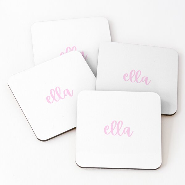 Item preview, Ella Name - Pink designed and sold by moxsto.