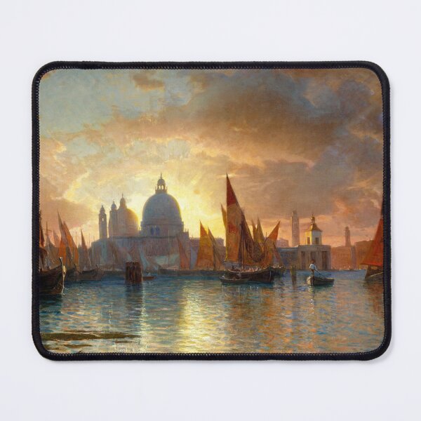 Item preview, Santa Maria della Salute, Sunset | William Stanley Haseltine | 1885 Venice Art designed and sold by CJET.