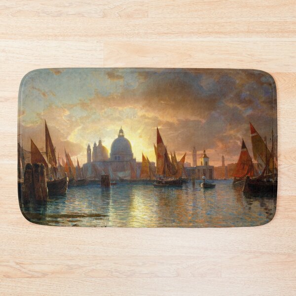 Item preview, Santa Maria della Salute, Sunset | William Stanley Haseltine | 1885 Venice Art designed and sold by CJET.