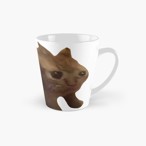 Item preview, Oh no cringe cat meme designed and sold by LittleWormTrading.