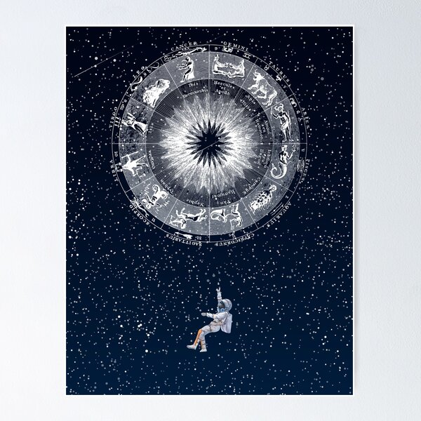 Item preview, Astronaut Astrology Space Design designed and sold by VibesStudioUS.