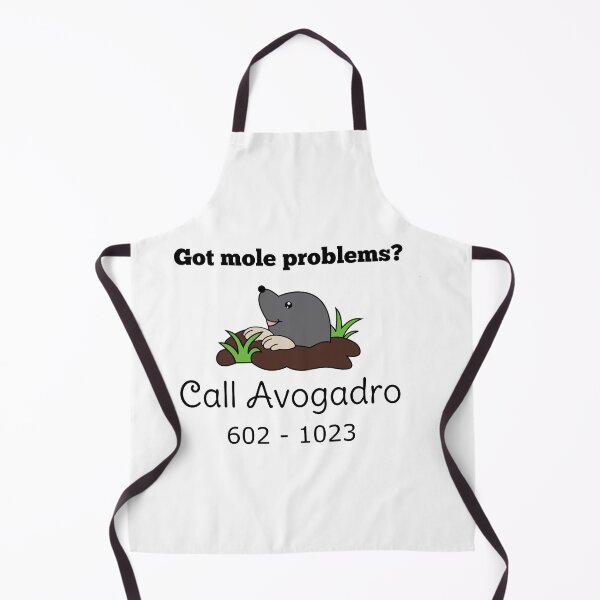 Item preview, Mole Problems? Call Avogadro designed and sold by ilexdesigns.