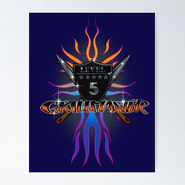 Item preview, Grillmaster level 5 designed and sold by cfurguson.
