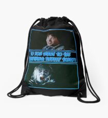 Twilight Zone - Dan Aykroyd Hitchhiker Drawstring Bag