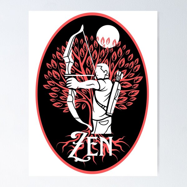 Item preview, Zen Archery designed and sold by AMERICANCHEEZ.
