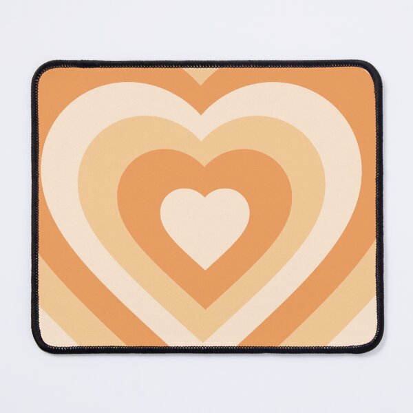 Item preview, Y2K Heart Orange Creamsicle designed and sold by tangelos.