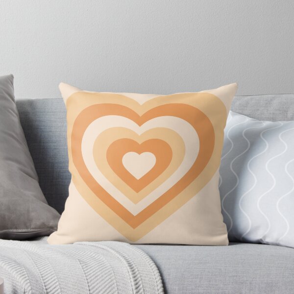 Item preview, Y2K Heart Orange Creamsicle designed and sold by tangelos.
