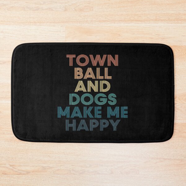 Item preview, Town ball And Dogs Make Me Happy- Gift for Town ball & Dogs Fans designed and sold by kindxinn.