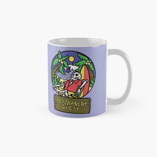 Item preview, Permanent Guest Skelton on Summer Surf Vacation  designed and sold by CRHPOD20.