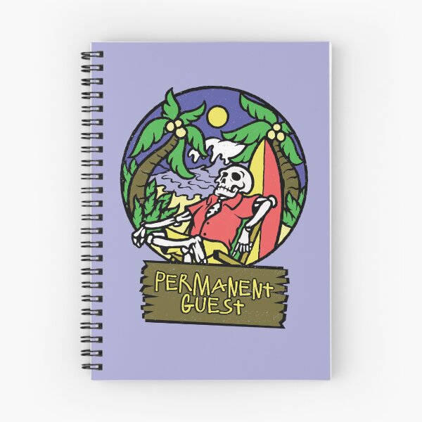 Item preview, Permanent Guest Skelton on Summer Surf Vacation  designed and sold by CRHPOD20.