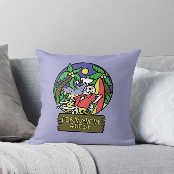 Item preview, Permanent Guest Skelton on Summer Surf Vacation  designed and sold by CRHPOD20.