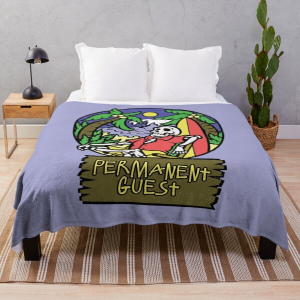 Item preview, Permanent Guest Skelton on Summer Surf Vacation designed and sold by CRHPOD20.